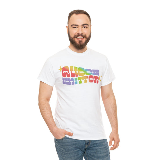 Queer Knitter Tee T-Shirt Printify