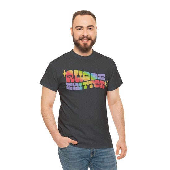 Queer Knitter Tee T-Shirt Printify 