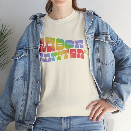 Queer Knitter Tee T-Shirt Printify