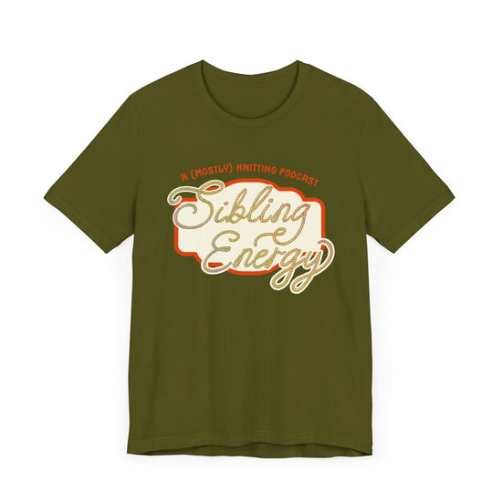 Sibling Energy Logo Tee T-Shirt Printify