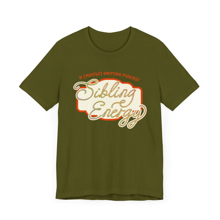 Sibling Energy Logo Tee T-Shirt Printify
