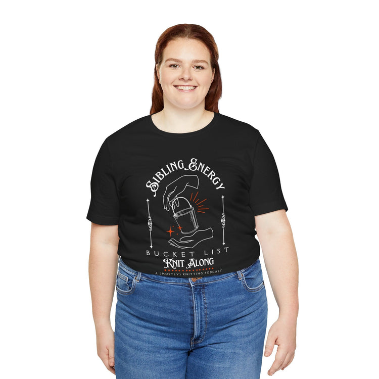 Sibling Energy Bucket List KAL Gothic Tee T-Shirt Printify