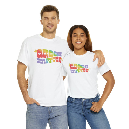 Queer Knitter Tee T-Shirt Printify