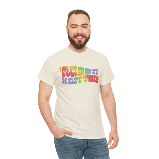 Queer Knitter Tee T-Shirt Printify