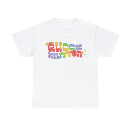 Queer Knitter Tee T-Shirt Printify White S 