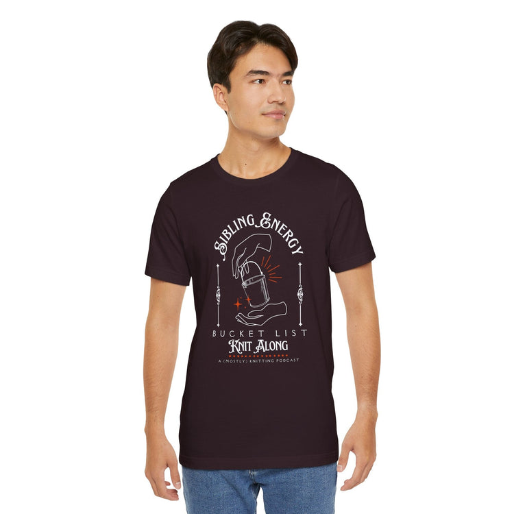 Sibling Energy Bucket List KAL Gothic Tee T-Shirt Printify