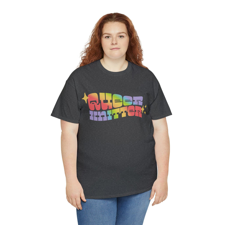 Queer Knitter Tee T-Shirt Printify