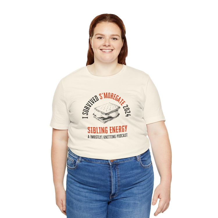 S'moregate 2024 Sibling Energy T-Shirt T-Shirt Printify