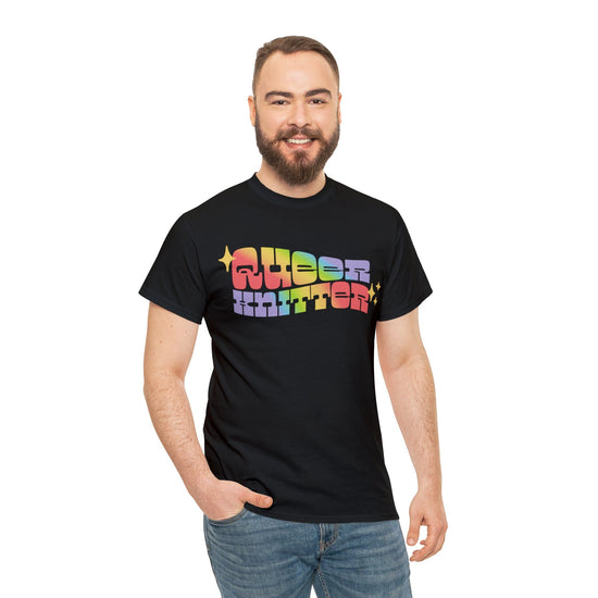 Queer Knitter Tee T-Shirt Printify
