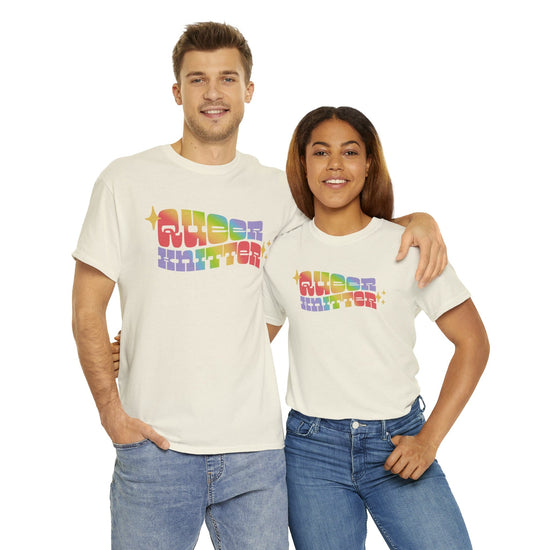 Queer Knitter Tee T-Shirt Printify