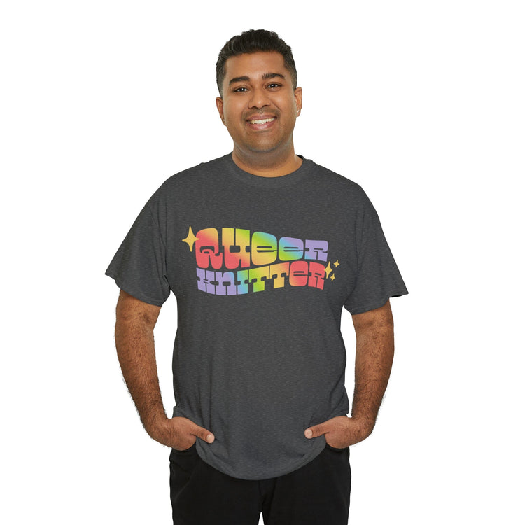 Queer Knitter Tee T-Shirt Printify