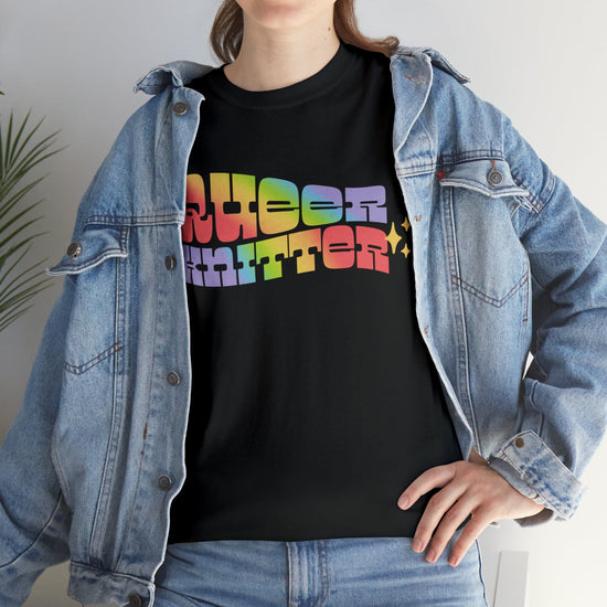 Queer Knitter Tee T-Shirt Printify