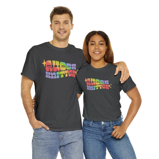 Queer Knitter Tee T-Shirt Printify 