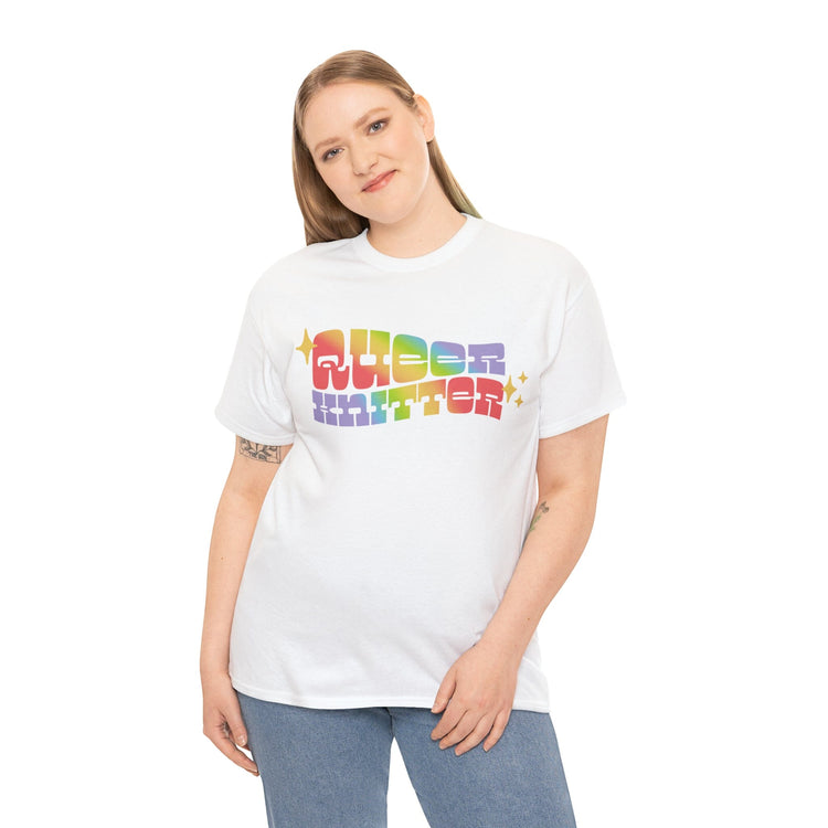 Queer Knitter Tee T-Shirt Printify 