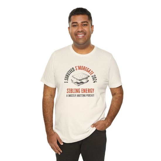 S'moregate 2024 Sibling Energy T-Shirt T-Shirt Printify