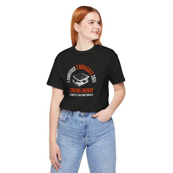 S'moregate 2024 Sibling Energy T-Shirt T-Shirt Printify
