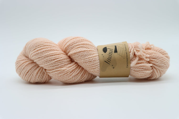Floriography Mitten Kit patterns Emtothethird Yarn Co. Pink Lady