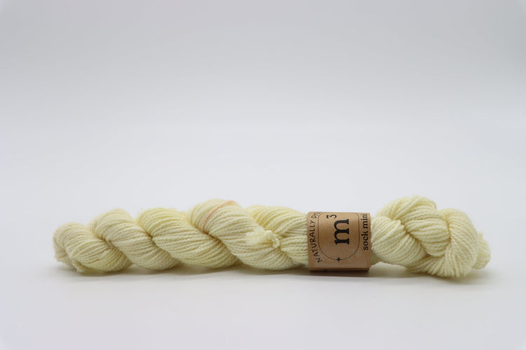 Mini Skein - Lemon Drizzle Yarn Emtothethird Yarn Co.