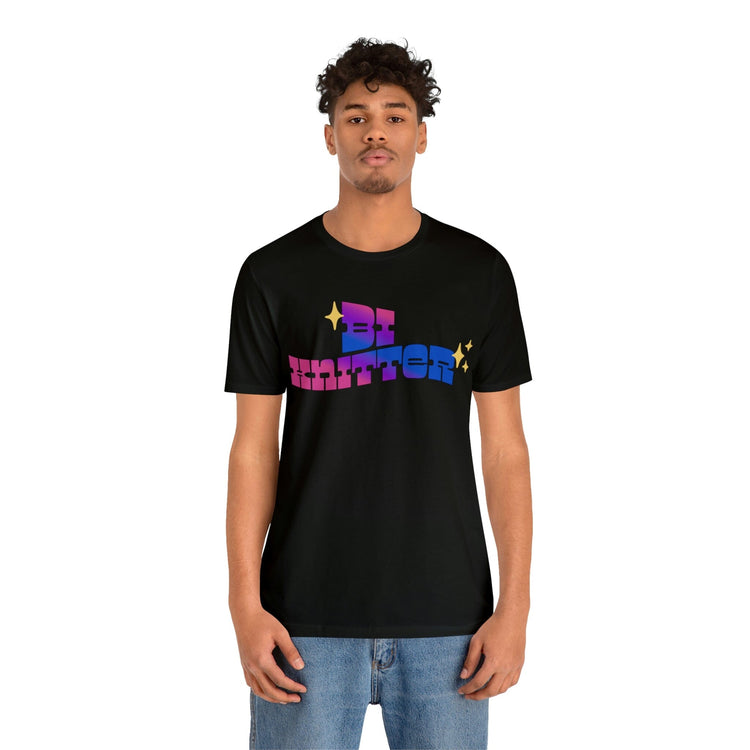 Bi Knitter Tee T-Shirt Printify
