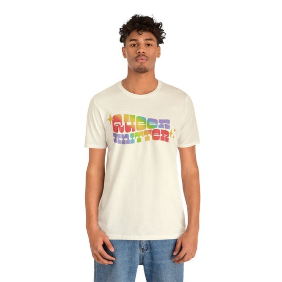 Queer Knitter Tee T-Shirt Printify 