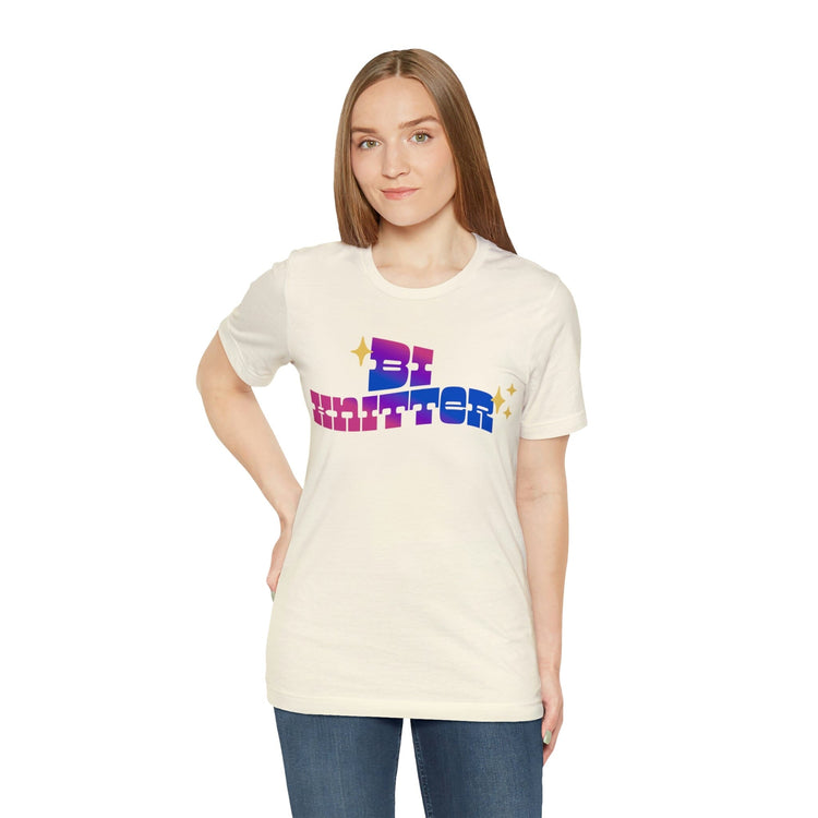 Bi Knitter Tee T-Shirt Printify