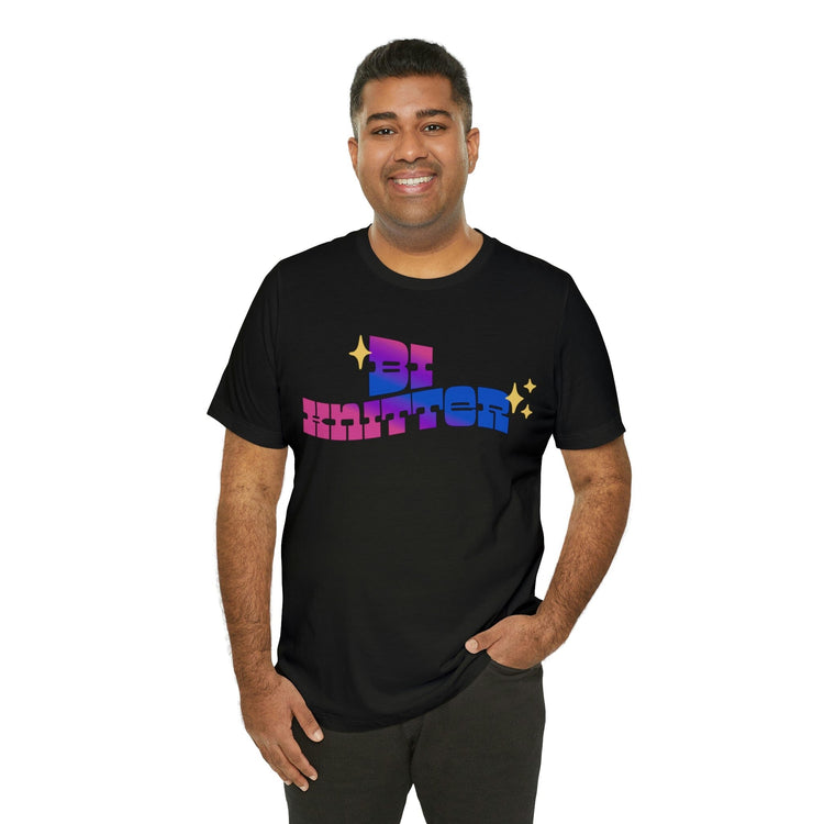 Bi Knitter Tee T-Shirt Printify