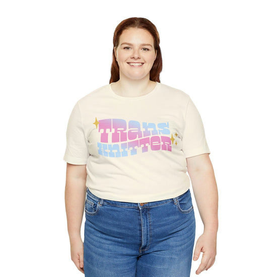 Trans Knitter Tee T-Shirt Printify