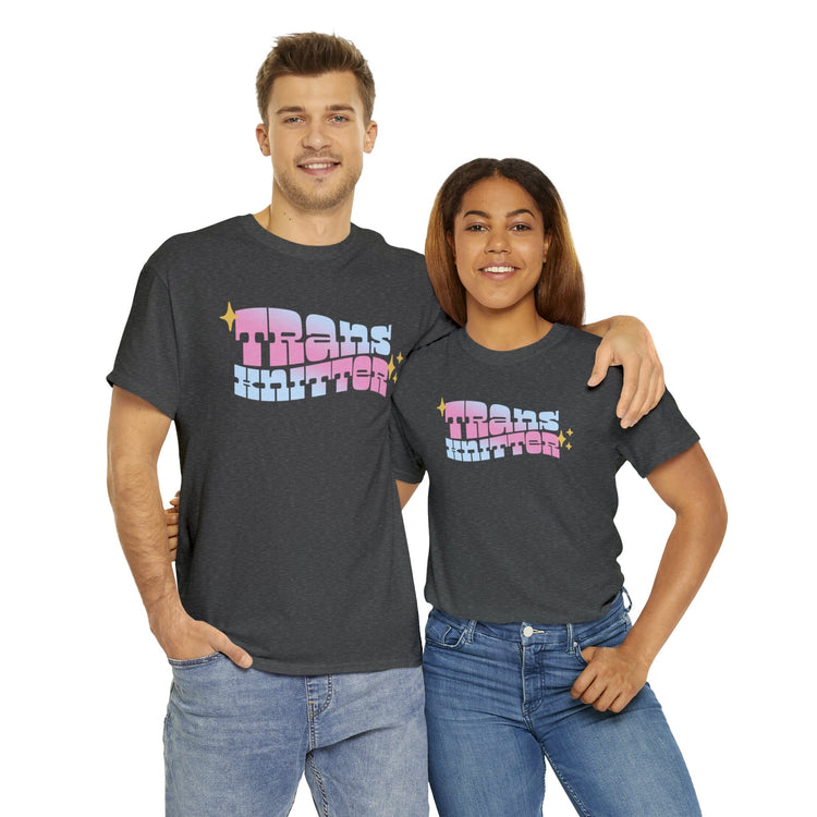 Trans Knitter Tee T-Shirt Printify