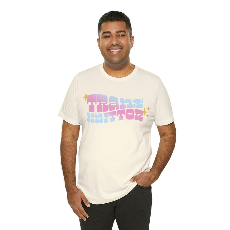 Trans Knitter Tee T-Shirt Printify