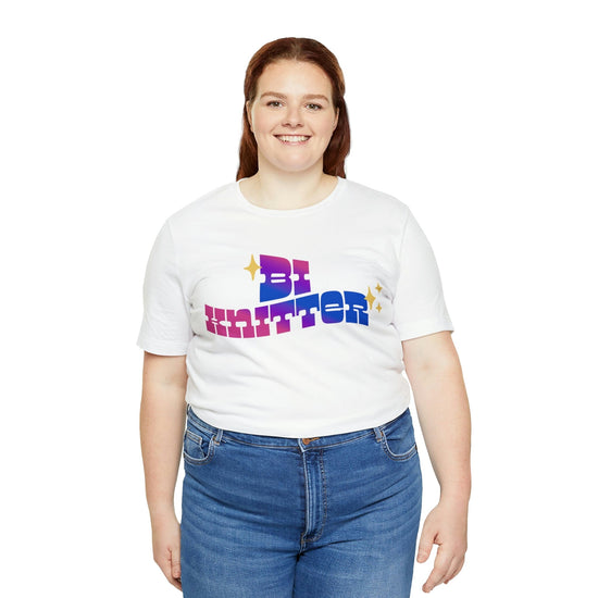 Bi Knitter Tee T-Shirt Printify