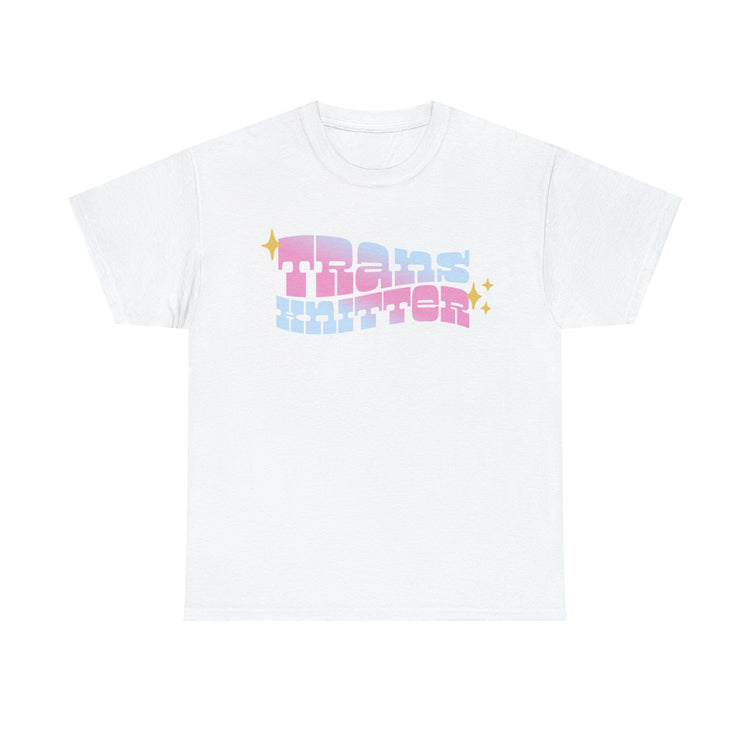 Trans Knitter Tee T-Shirt Printify White S