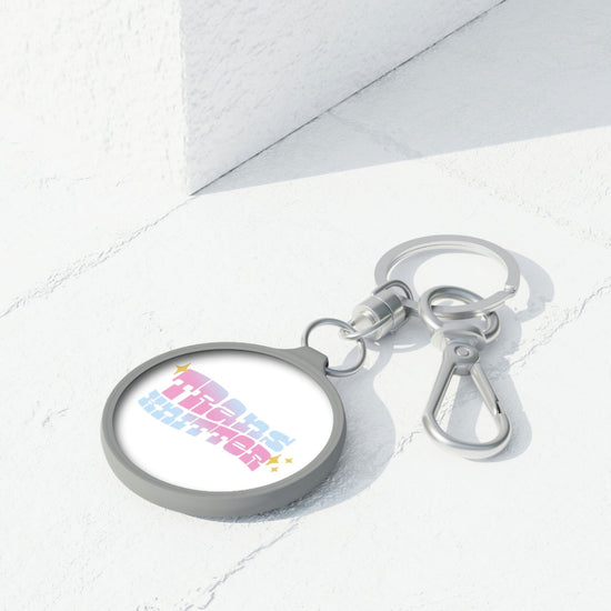 Trans Knitter Keyring Accessories Printify