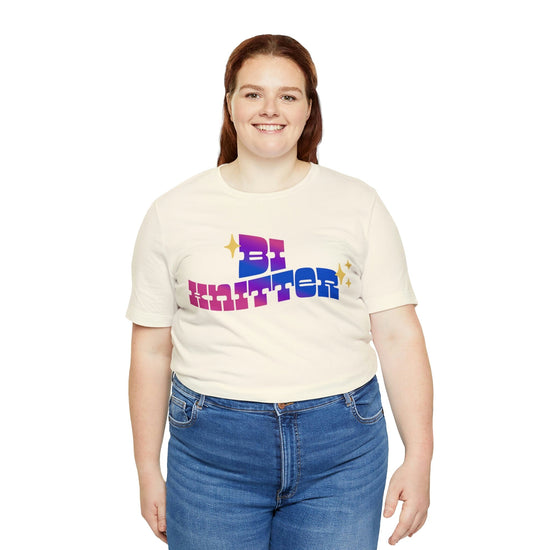 Bi Knitter Tee T-Shirt Printify