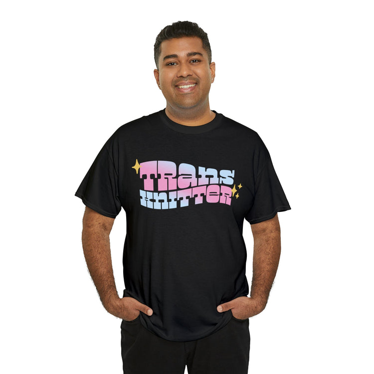 Trans Knitter Tee T-Shirt Printify