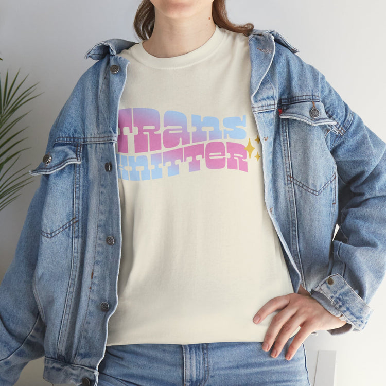 Trans Knitter Tee T-Shirt Printify