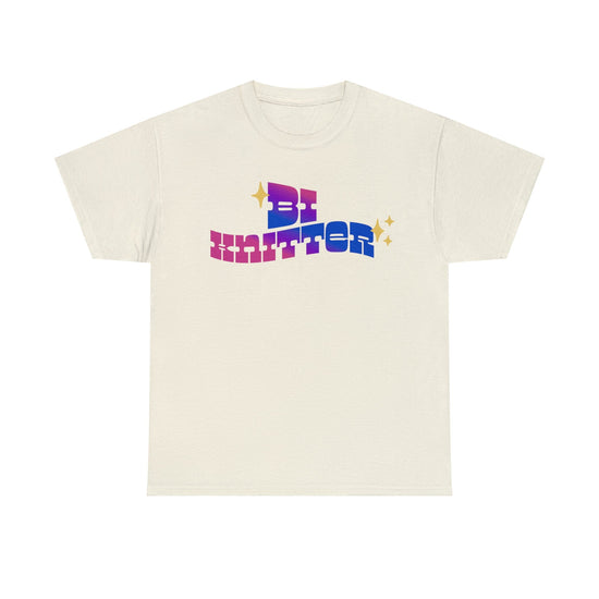 Bi Knitter Tee T-Shirt Printify Natural S