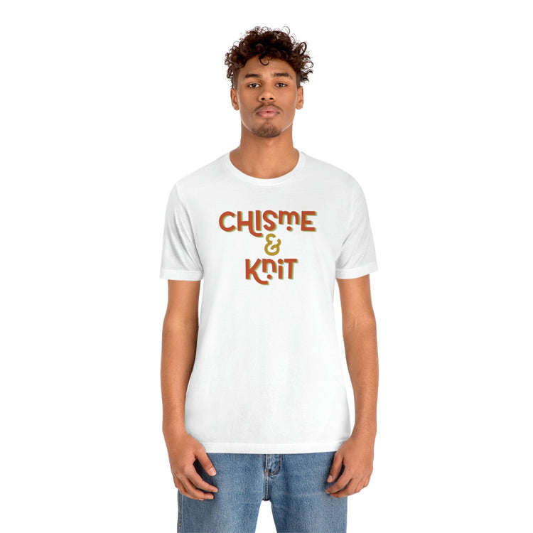 Chisme & Knit Tee T-Shirt Printify