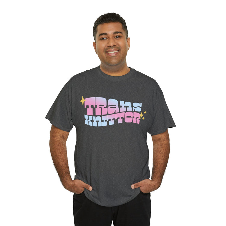 Trans Knitter Tee T-Shirt Printify