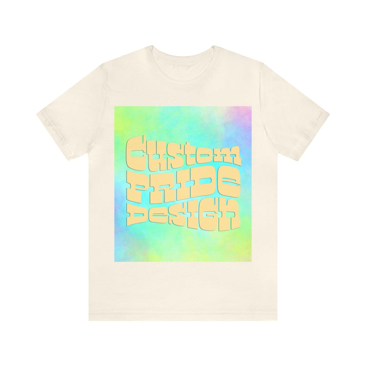 Custom Pride Knitter Tee T-Shirt Printify Natural S
