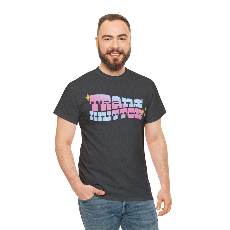 Trans Knitter Tee T-Shirt Printify