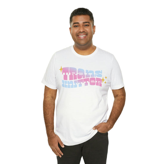 Trans Knitter Tee T-Shirt Printify