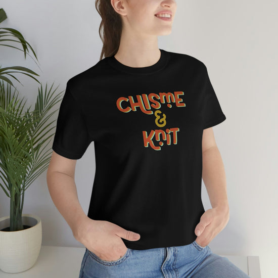 Chisme & Knit Tee T-Shirt Printify