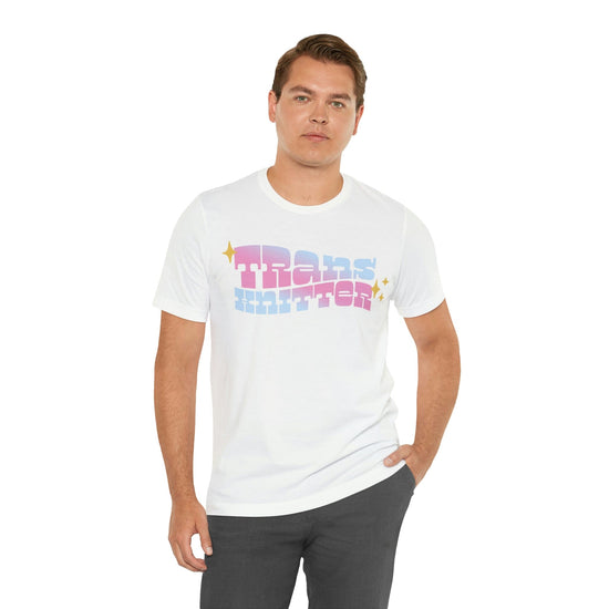 Trans Knitter Tee T-Shirt Printify