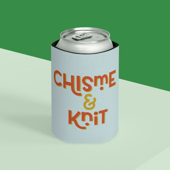 Chisme & Knit Can Cooler Accessories Printify