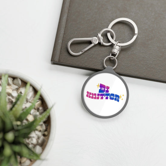 Bi Knitter Keyring Accessories Printify
