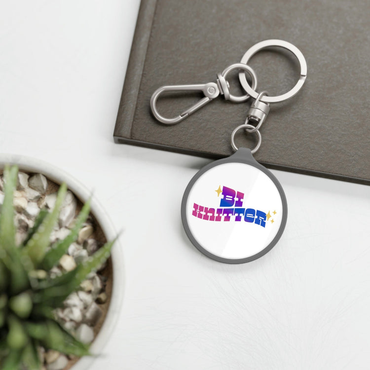 Bi Knitter Keyring Accessories Printify
