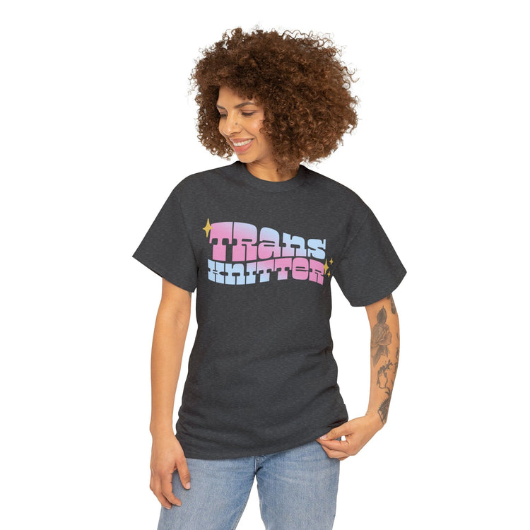 Trans Knitter Tee T-Shirt Printify