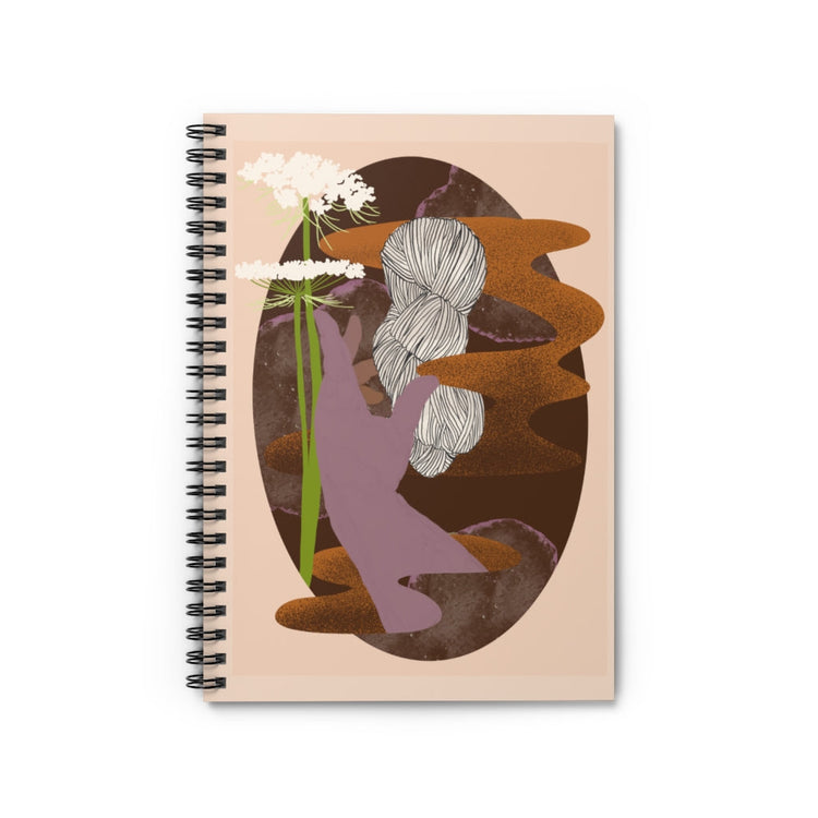 Rootwork Spiral Notebook Paper products Printify