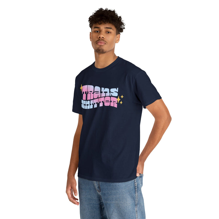 Trans Knitter Tee T-Shirt Printify