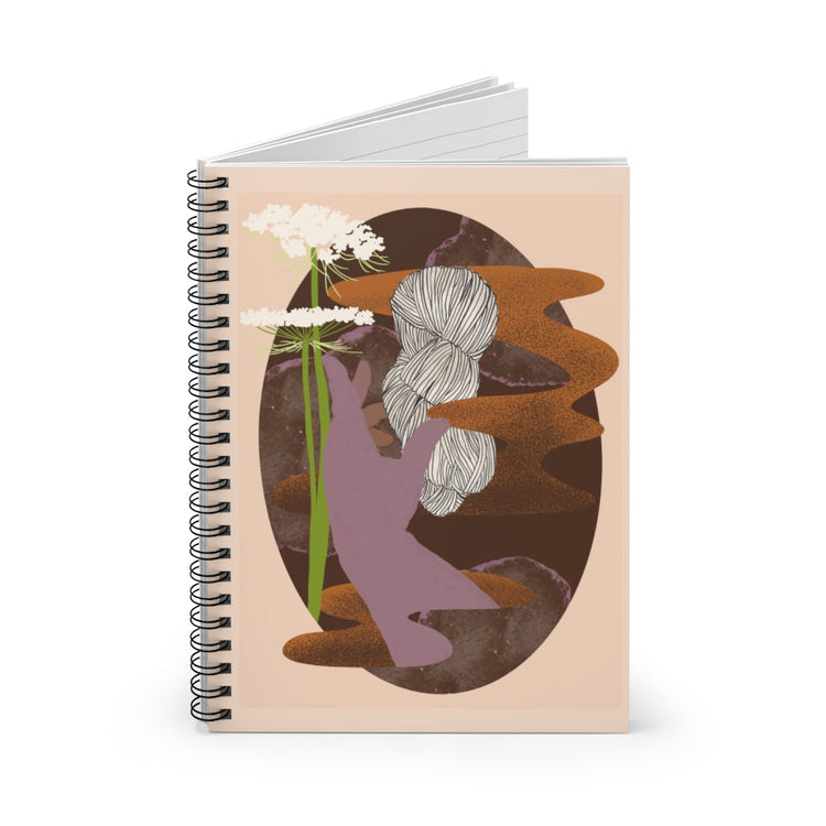 Rootwork Spiral Notebook Paper products Printify